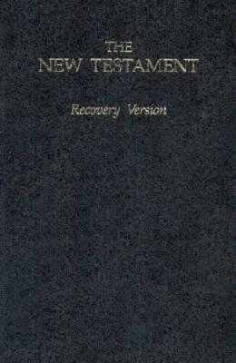 The New Testament: Recovery Version - Paperback - VERY GOOD
