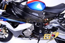 2009-2014 BMW S1000RR HP4 Frame Protector Covers Carbon Fiber Twill 2012 2011