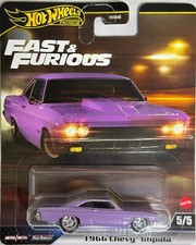 2025 Hot Wheels Premium Fast & Furious 1966 Chevy Impala , Free shipping !