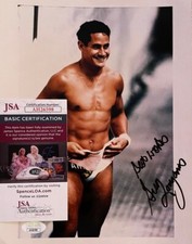 Greg Louganis OLYMPIC DIVER Original Autographed 8X10 Photo w/JSA COA