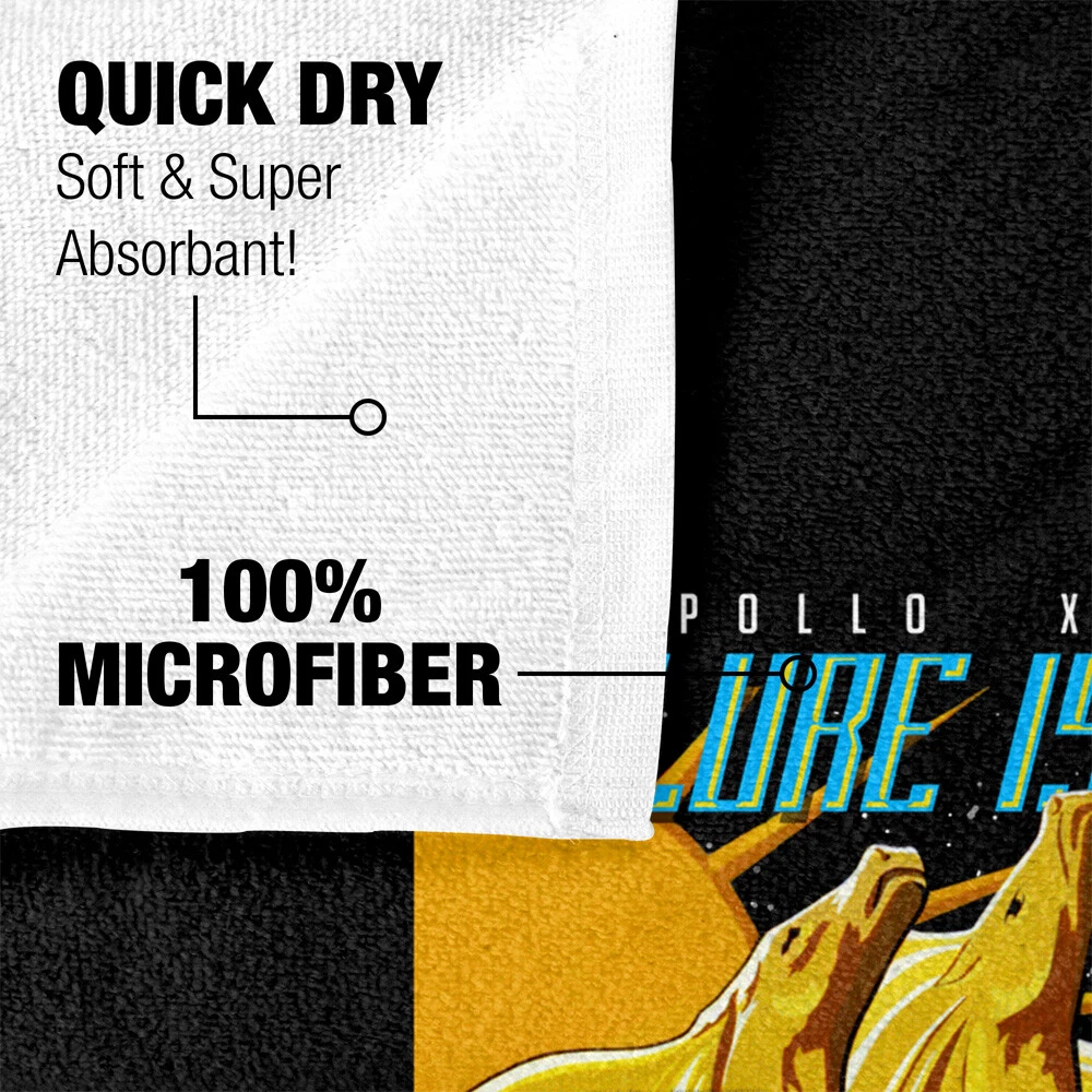 NASA Apollo 13 Horses Officially Licensed Beach Towel 30"x60"