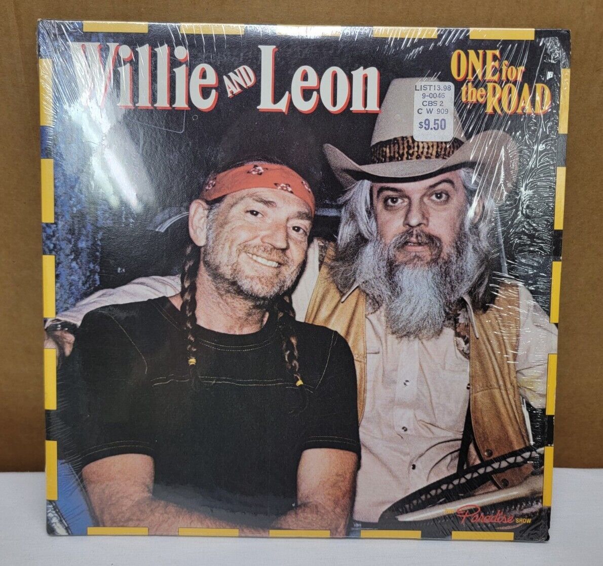 Original 1979 Willie Nelson & Leon Russell "One For The Road" Double LP - NM 