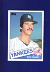 Ron Guidry 1985 TOPPS MLB Baseball #790 (NM+) New York Yankees