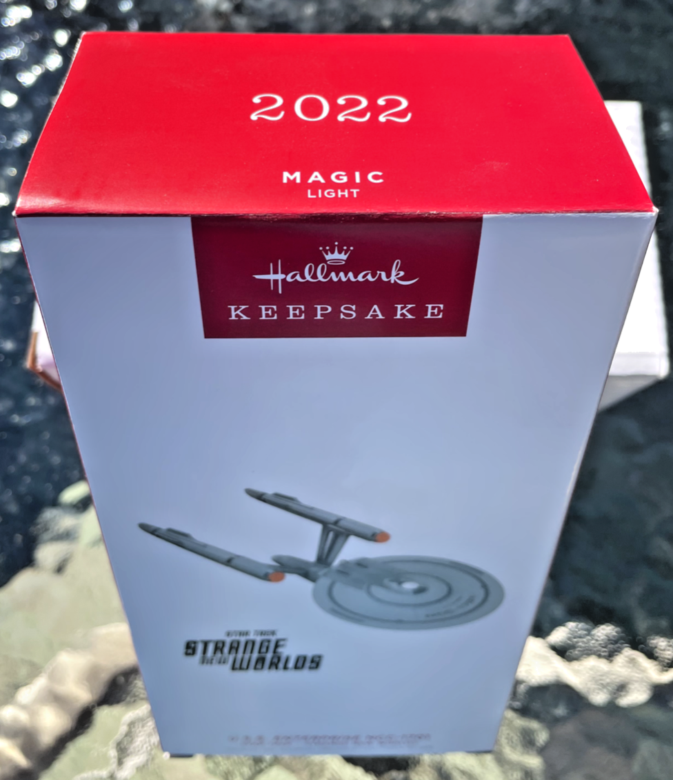 2022 Hallmark OrnamentStar Trek USS Enterprise NCC1701 from Strange