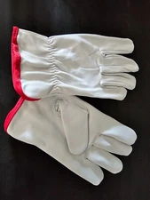Work Gloves Leather Assembly Gloves Goatskin Garden Gloves