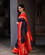 New Indian Pakistani Women Sarees Latest Party Wear Wedding Saree Designer Heavy