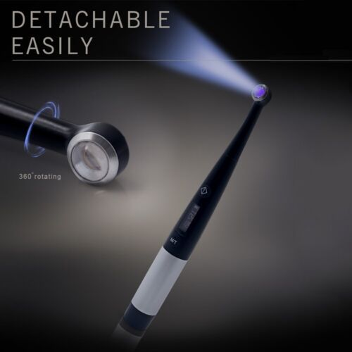 Lampada sbiancante ortodonzia luce polimerizzazione led cordless dentale metallo 3000mw/cm² - Foto 7 di 15