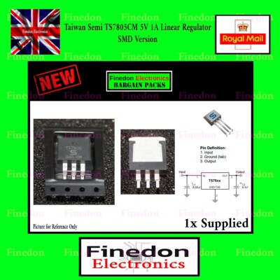 Taiwan Semi TS7805CM 5V Linear 1A Spannungsregler SMD Version