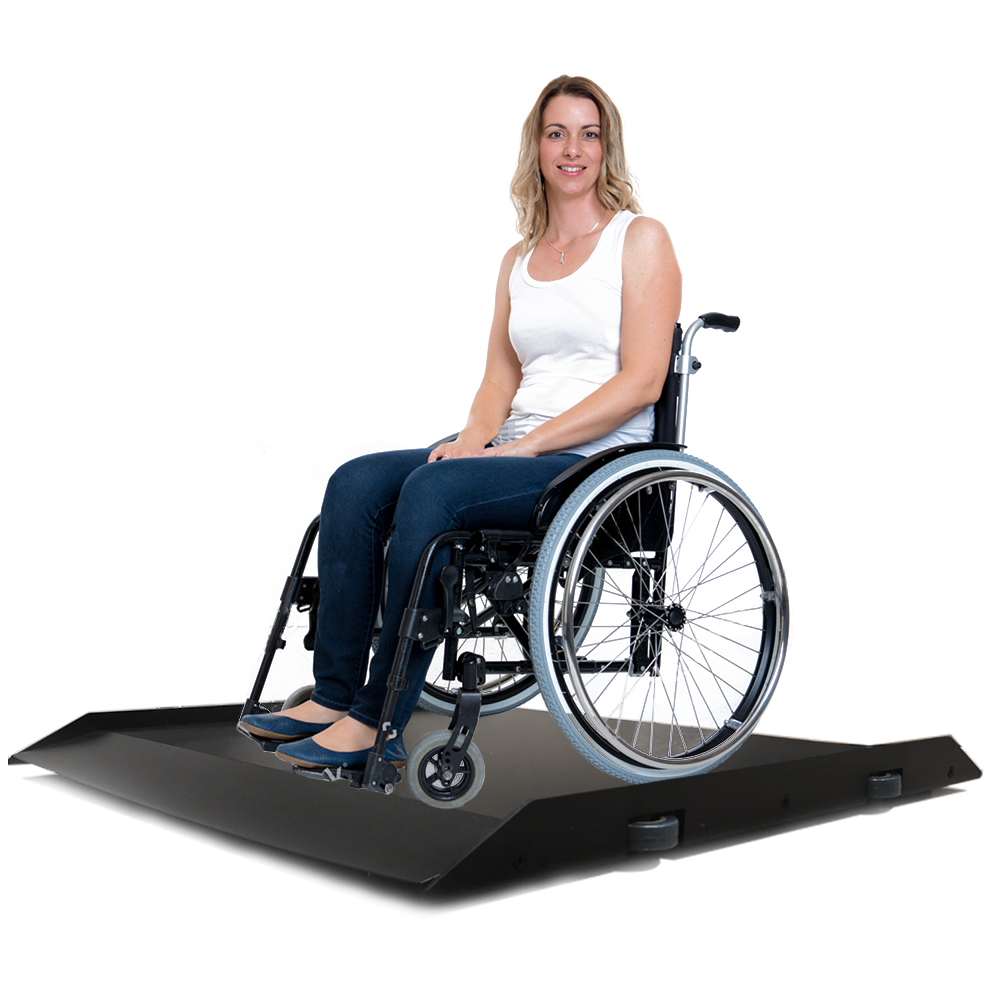 660 lbs Digital Floor Wheelchair Scale Portable Platform Patient Medical w/ Ramp 748433468324 eBay
