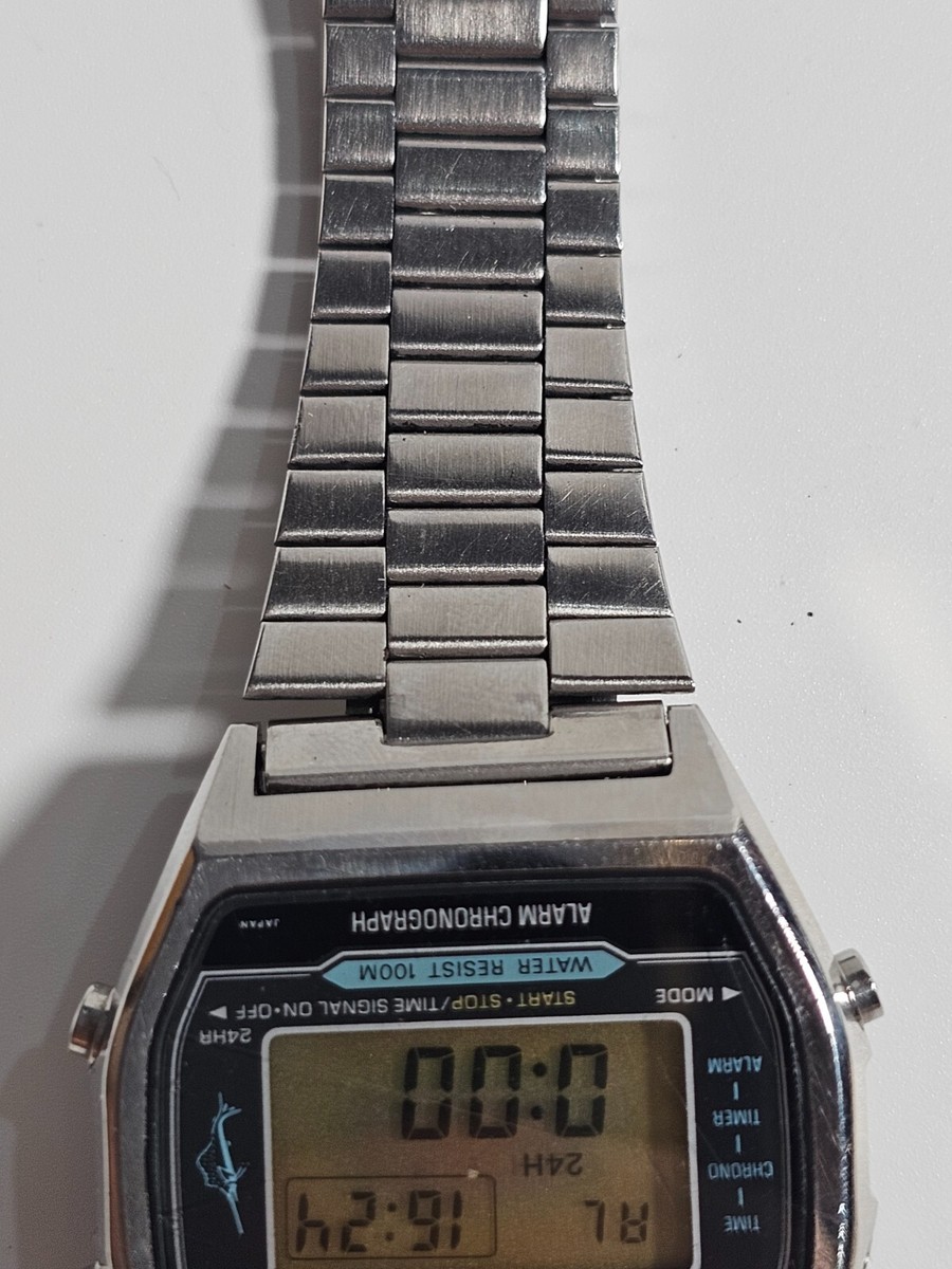 CASIO marlin 106 カシオ ビンテージ カジキ H-101 Rare Vintage CASIO H101 106 MARLIN Japan Digital Watch