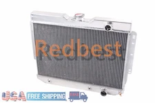 Fit 1959-1965 Chevy Bel Air/Impala/El Camino/Biscayne V8 4 ROW Aluminum Radiator