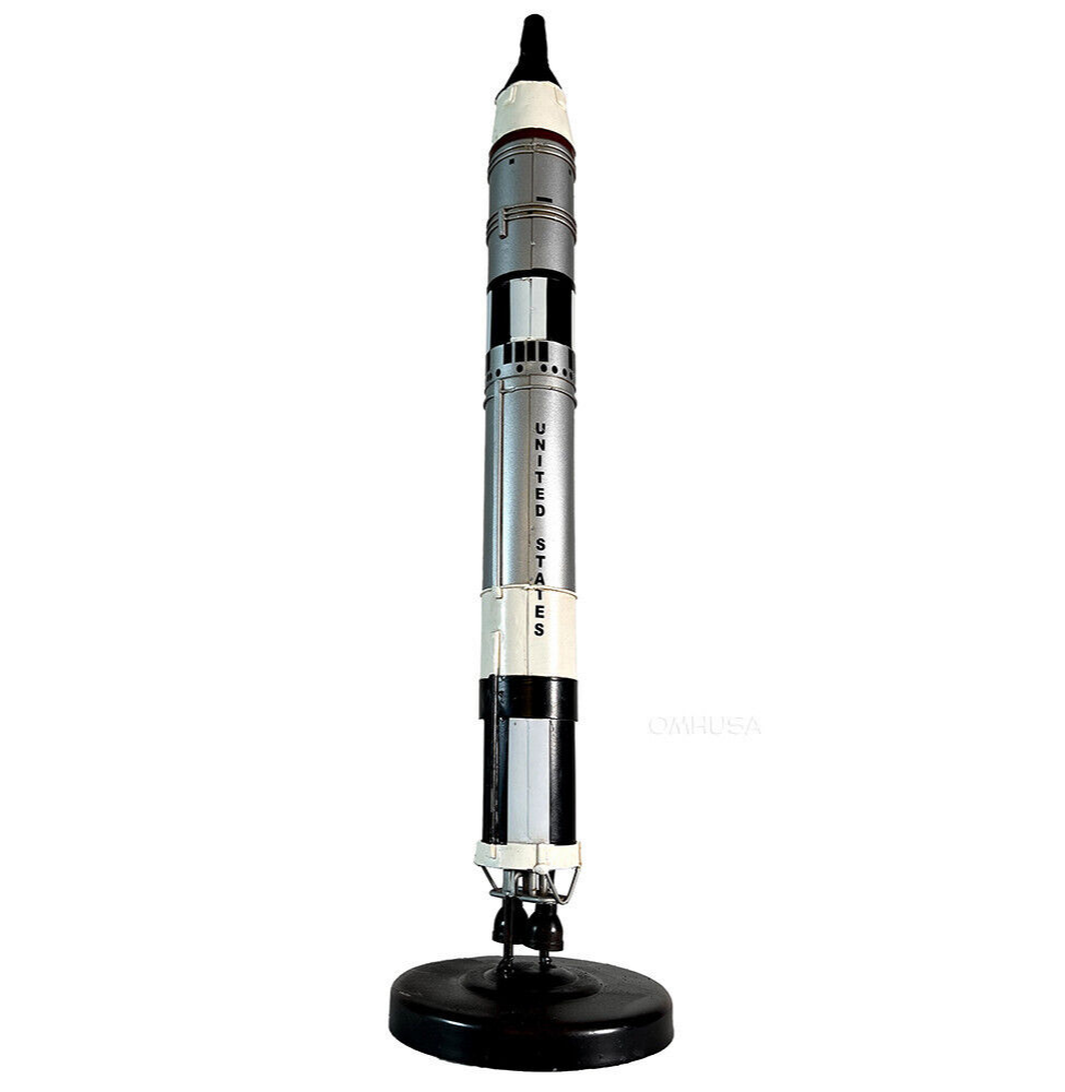 スミス　ＳＭＩＴＨ　ＷＲＣ77Ｈ2Ｂ　ＲＯＣＫＥＴ Gemini Titan Rocket Spacecraft Metal Model 20