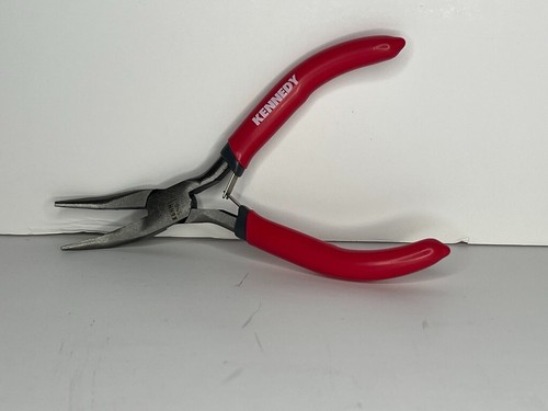 Micro Bent Nose Pliers 120mm 4 3/4" Kennedy Tools KEN5581030K - Picture 20 of 24