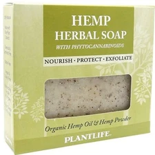 Plantlife Hemp Herbal Soap, 4.5 Ounce Bar