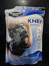 Dynamic Gear Breathable  Adjuastable Knee Brace Large New