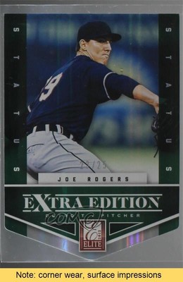 2012 Elite Extra Edition Status Emerald Die-Cut 23/25 Joe Rogers #188 READ y0i