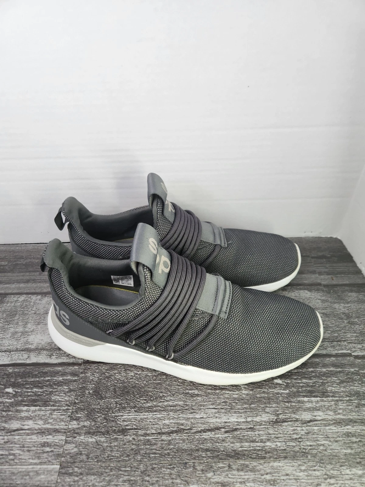 Taglia 11 Adidas Lite Racer Adapt 3.0 grigio tortora