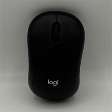 Logitech M185 Wireless Optical Mouse Black Scroll Wheel 3-Button Standard