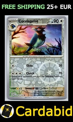 Corvisquire - PAL #165/193 SV02: Paldea Evolved Reverse Holofoil LP