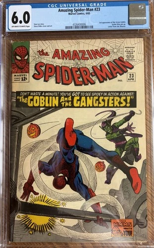 MARVEL COMICS AMAZING SPIDER-MAN #23 CGC 6.0 (1965) 3rd App. of The Green Goblin