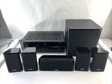 BUNDLE Yamaha RX-V379 Receiver 1x MS-SW40 Sub 4x NS-B40 1x NS-C40 Speakers VIDEO
