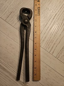 Vintage Farrier Nippers Blacksmith Tool Pliers 12" Fast Shipping 
