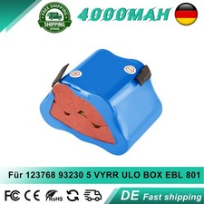 4000mAh 6V Ni-MH Ersatz Akku 123768 93230 5 VYRR Für ULO BOX EBL 801