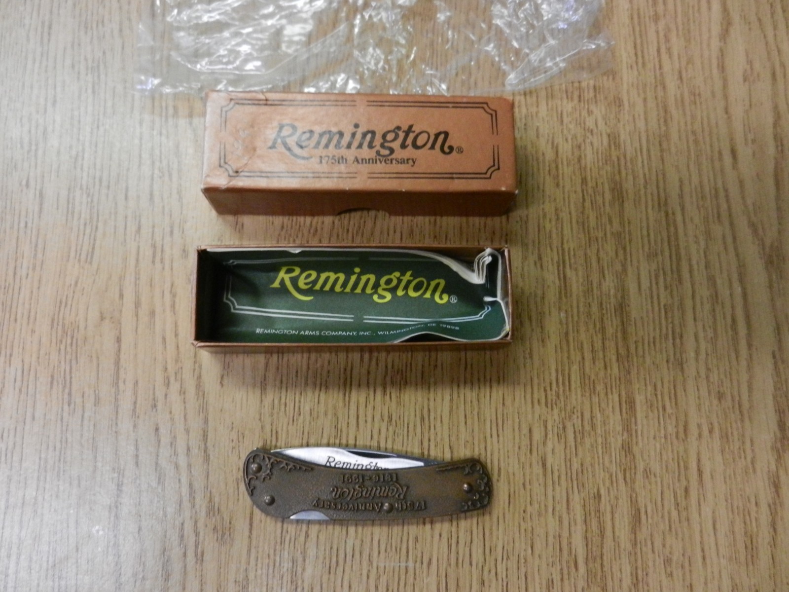New Remington One RC15M Shotgun Single Blade Lock Back Knife