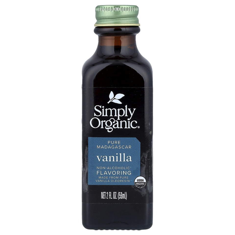 Pure Madagascar Vanilla, Non-Alcoholic Flavoring, 2 fl oz (59 ml)