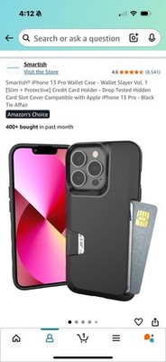 Smartish - Wallet Slayer Vol. 1 - Case for iPhone 13 Pro