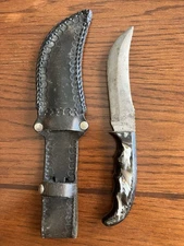 Gutmann Cutlery Company Trapper Knife Original Leather Sheath Italy G C Co NICE