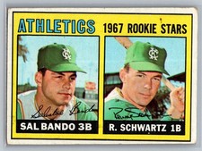 1967 Topps #33 Athletics 1967 Rookie Stars