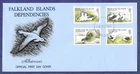 1985 Falkland Islands Dependencies FDC "Albatrosses" issue #1L88-91