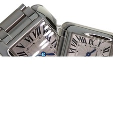 CARTIER Tank Anglaise SM Watches W5310022 Stainless Steel/Stainless Steel Ladies 24