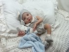 Adorable Bébé Reborn MIKKI, Poupée Lourde Et Lestée Faite Main 💙