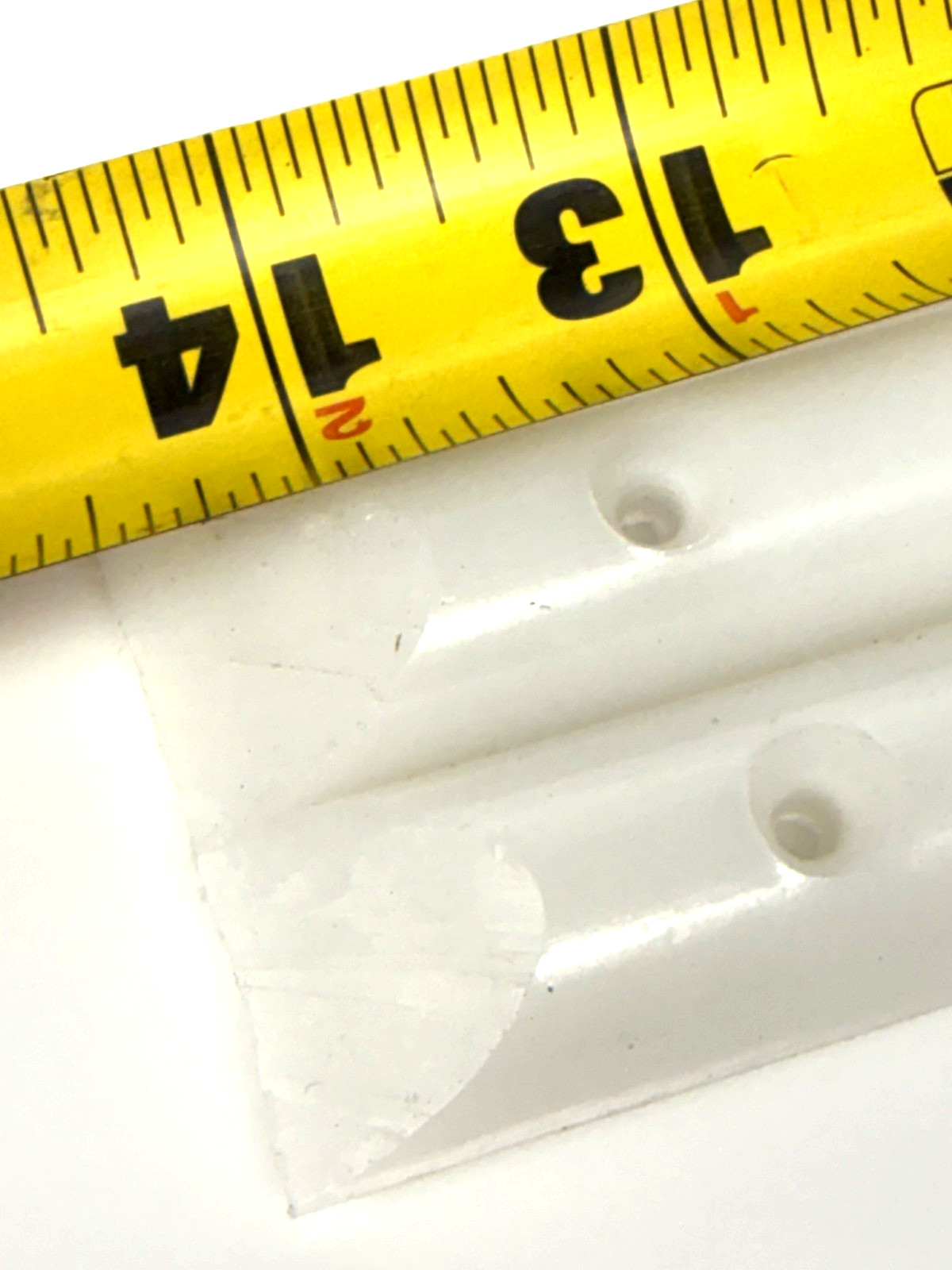 SMA RARE SANTA MONICA AIRLINES WHITE  Skateboard RAILS Vintage 14 1/2” NEW