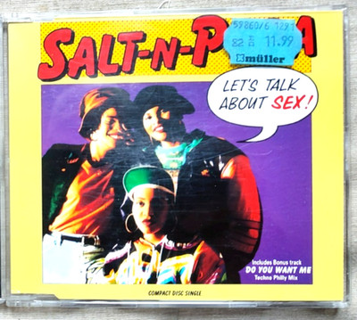 Maxi-CD SALT-N-PEPA - Let's Talk About Sex # Hip Hop # Old School