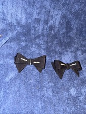 Vintage Clip On Shoe Bows