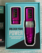 Microbeau Flux S. Limited Edition Bubblegum Wireless Tattoo Machine 3.0 stroke