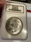1898 O NGC Grade MS64 Morgan Silver Dollar (Old Fatty Holder!) - Amazing Luster