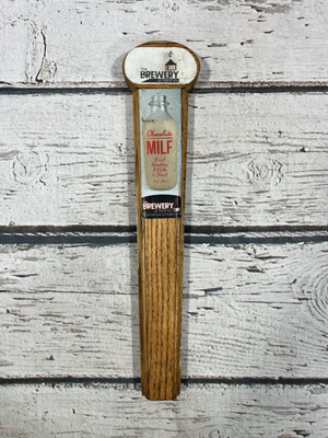 Chocolate Milf The Brewery At Hershey Wood Wooden 13'' Beer Tap Handle Keg Knob
