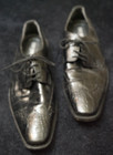 Stacy Adams 10M black leather oxford lace up dress shoes w memory foam — photo 4