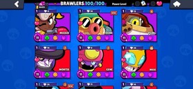 94.5K TROPHY/ 46Max Brawler/27Hyper/ 100/100 Brawler/4Mithic/4Leg/90 Epic.