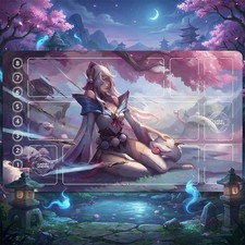 Irelia Riftbound League of Legends Playmat Trading Card Game Mat Mousepa