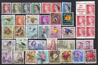 AUSTRALIA COMMEMORATIVES & DEFINATIVES USED