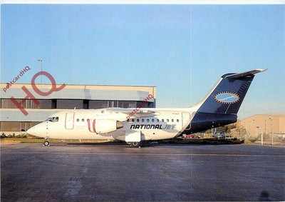 Ansichtskarte>>NATIONAL JET SYSTEMS BAE 146-100 VH-NJD