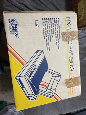 Vintage Star NX-1000 Color Dot Matrix Printer | Classic Retro Printing Power
