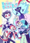 Helluva Boss fan comic Blitzo x Stolas, Asmodeus x Fizzarolli, DEMONS DOUBLE