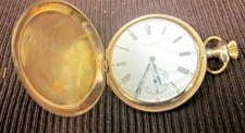 ELGIN GOLD FILLED 15 JEWEL HUNTER POCKET WATCH CIRCA 1905 ACCURATE TIME