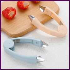 1pcs Strawberry Steel Pineapple Eye Peeler Fruit and vegetable Practical Seed